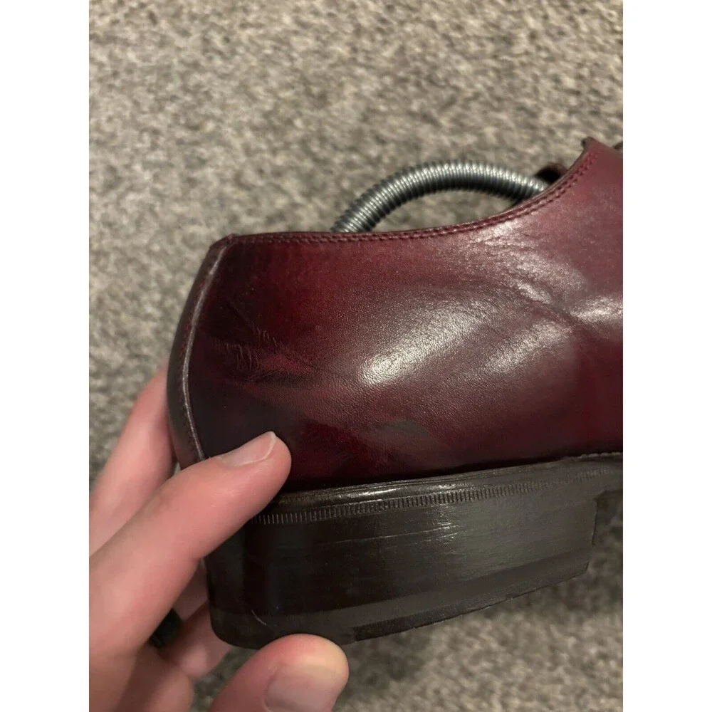 Bondeno Handmade Custom Oxford Dress Shoes Made in‎ Italy Leather *READ*